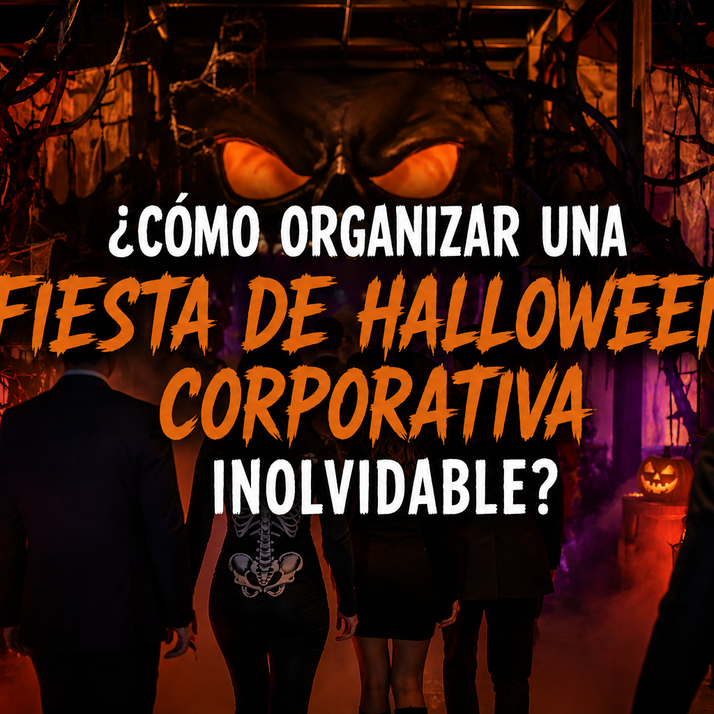 ¿Cómo organizar una Fiesta de Halloween Corporativa inolvidable? — Chorcha Entertainment